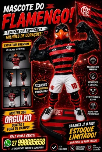 Mascote Flamengo Urubuzao