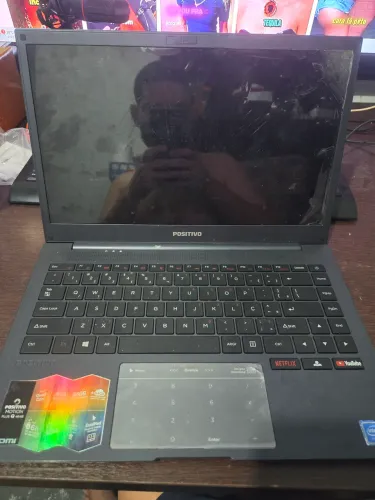 Notebook Positivo Motion plus Q464b - Liga quando quer
