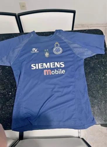 Camisa da raposa 2003 Alex e Cia tríplice Coroa. 3 títulos nacionais no mesmo ano