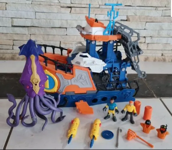 Navio imaginext  comando do mar