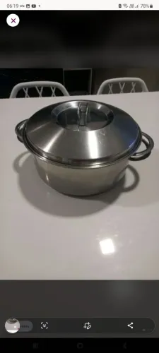 Panela inox 24cm