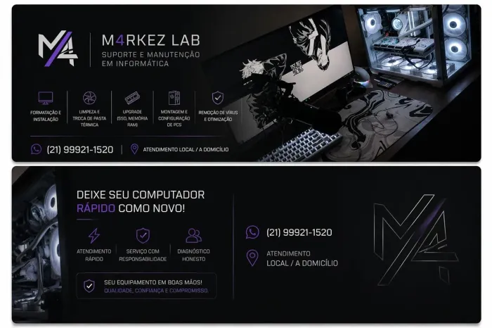 Manutenção e suporte em informática 