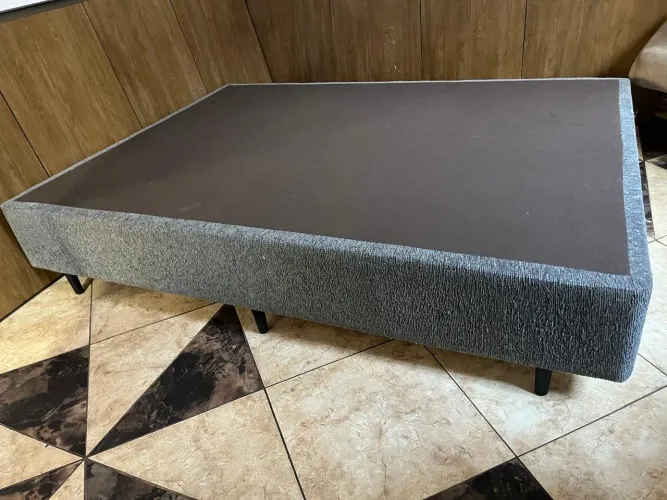 Base para cama box casal Box IWS Blend Gray