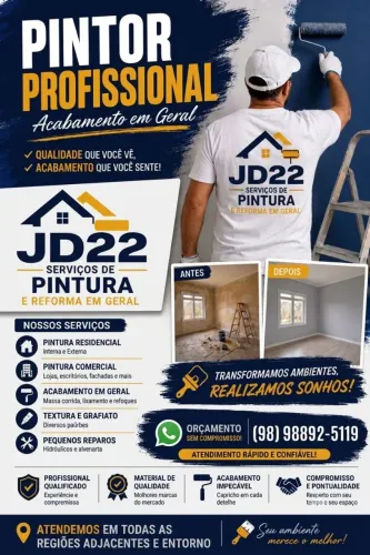 Pintor Profissional | Orçamento Grátis