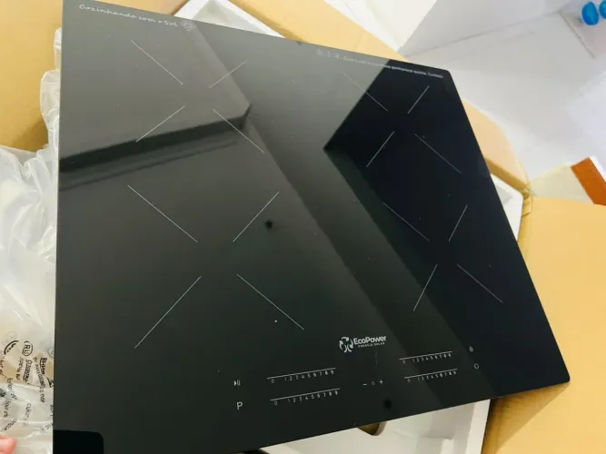 Fogão de Indução EcoPower 4 Bocas - NOVO, na caixa