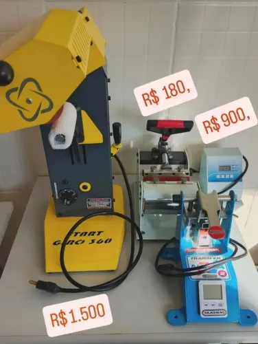 Máquinas de Transfer aceito troca