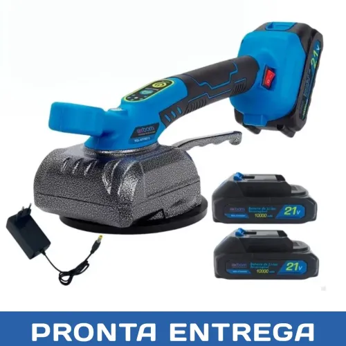 VENTOSA VIBRADOR DE PISOS - 02 BATERIAS