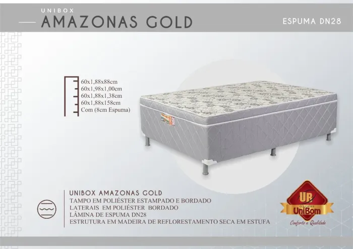Cama unibox novo