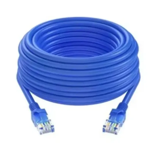 Cabo de Rede LAN Ethernet RJ45 CAT5 e Montado 8P8C Homologado Pronto