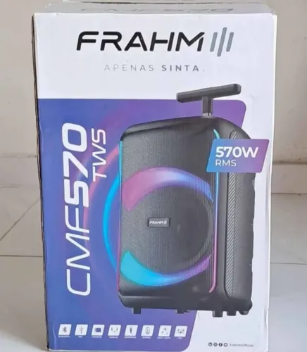 Caixa de som FRAHM TOP 4 MESES DE USO