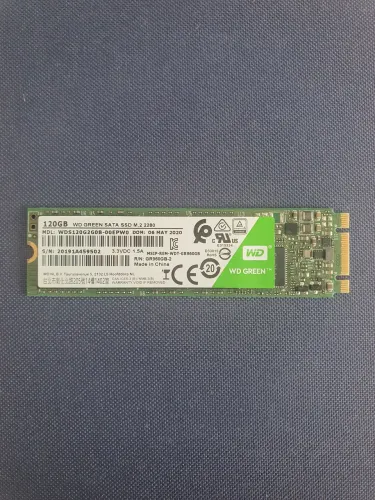 SSD SATA WD GREEN 120G