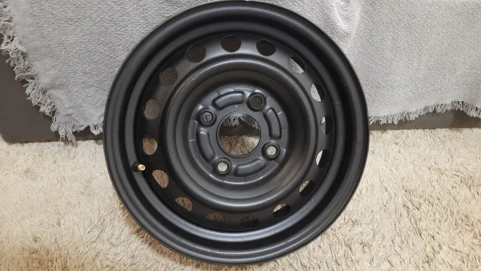 Roda de ferro aro 14 Nissan Tiida , Lívia ,  Sentra  - Furacão 4x114mm.