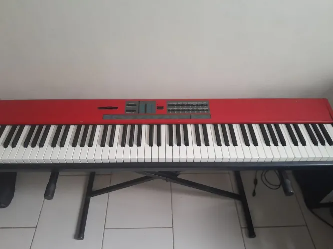 Kurzweil sp88 caixa cabo pedestal pedal fone
