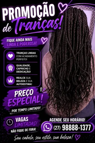 Trabalhamos com Tranças