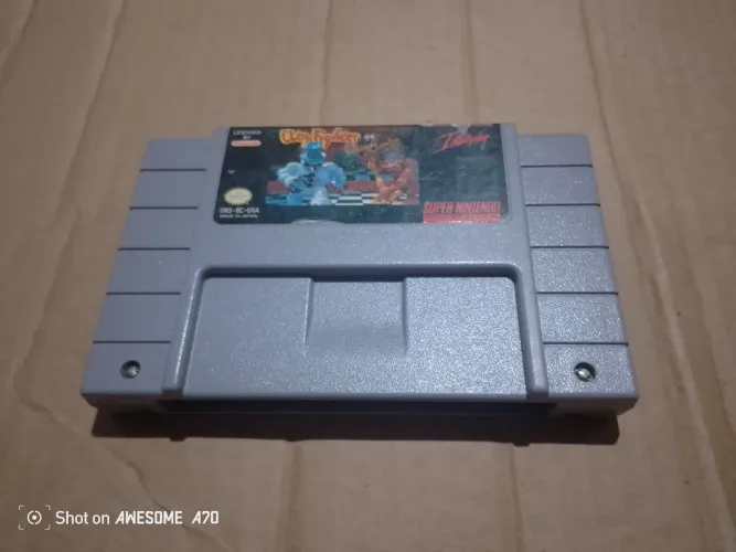 ÚNICO NA OLX! CLAYFIGHTER SNES ORIGINAL 1992 - RARIDADE! FRETE Grátis!!