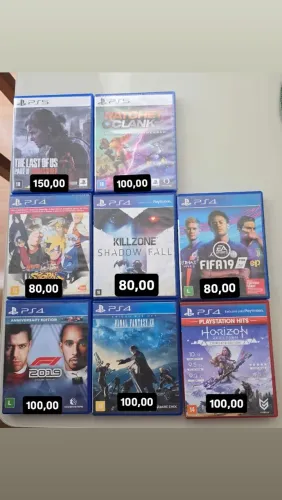 Jogos ps4/Ps5