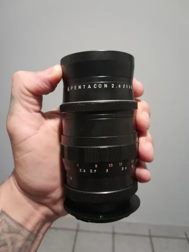 Zeiss 135 2.8 analógica