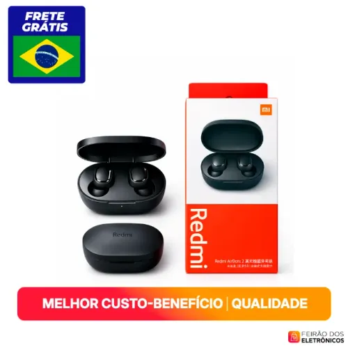 Fone De Ouvido Bluetooth Sem Fio AirDots2 A Prova De Suor Fone Sem Fio Bluetooh
