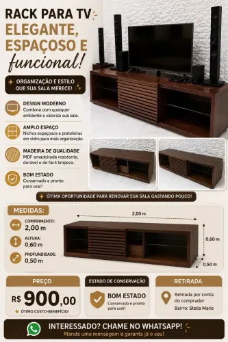 Rack TV Sala
