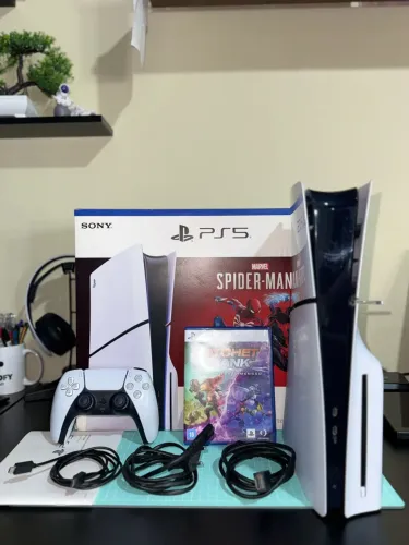 PS5 SLIM 1TERA MÍDIA FÍSICA