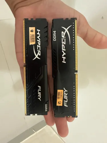 Kit MEMÓRIA RAM Kingston HyperX FURY DDR4 8x16GB
