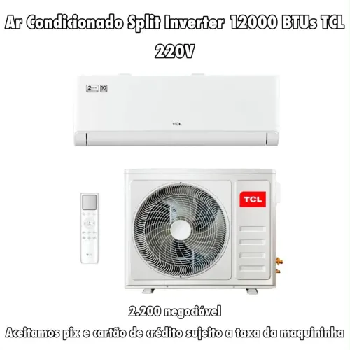 Central de ar 12.000 btus