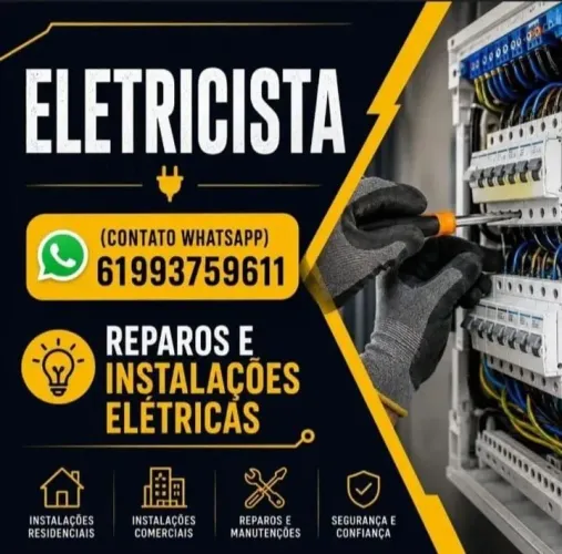 Eletricista - Planaltina GO