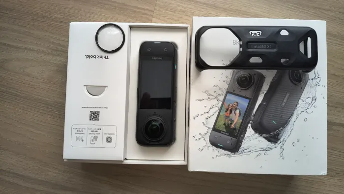 Câmera insta 360 x4
