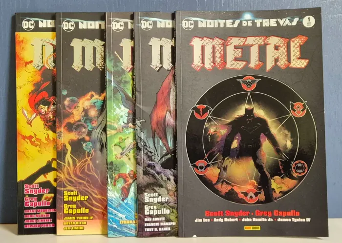Coleção Noite de Trevas - Metal (Volumes 1 a 5)