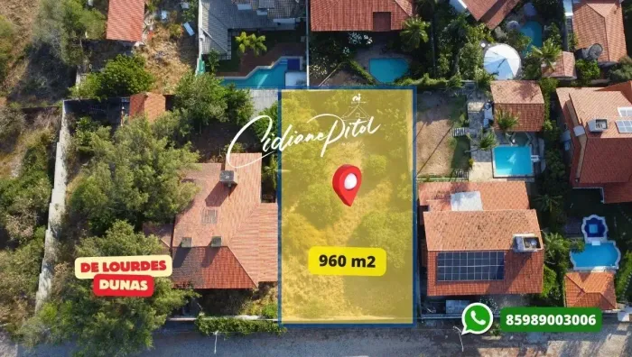 EXCELENTE TERRENO NASCENTE NO MELHOR DAS DUNAS