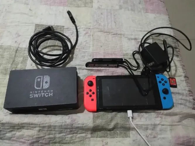 nintendo switch vendo ou troco