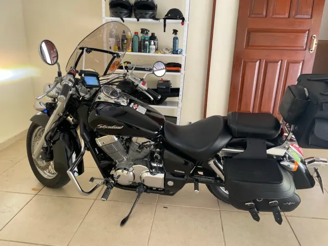 Shadow 750 com 13.487km super revisada!!!
