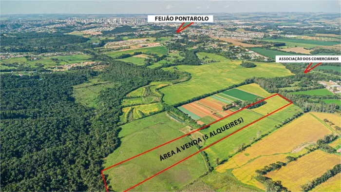 ÁREA RURAL DE 5 ALQUEIRES A 10 KM DO CENTRO | IDEAL PARA CONDOMÍNIO DE CHÁCARAS OU PLANTIO