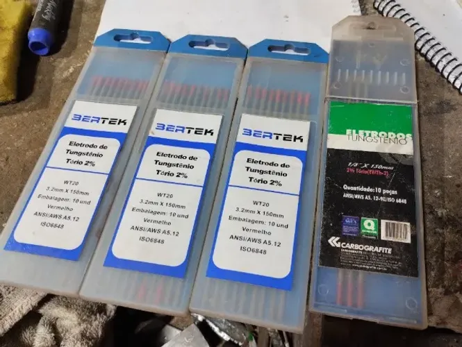 eletrodo de solda tungstenio2%