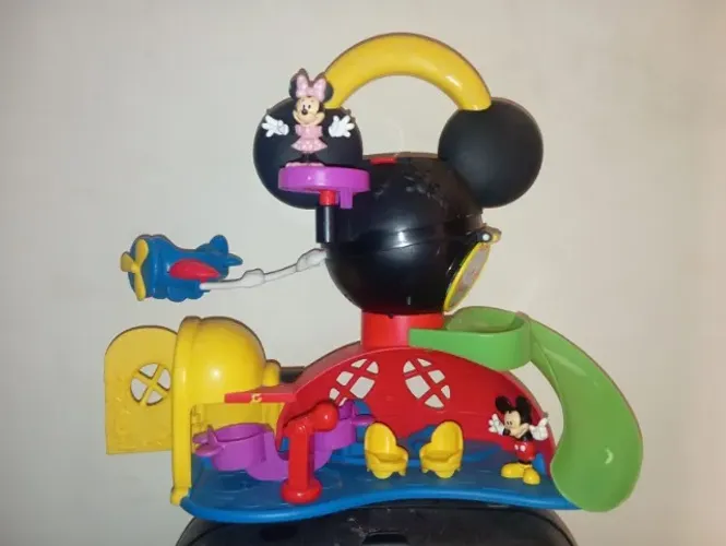 Casa do Mickey Mouse Disney playset cenário com acessórios