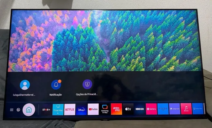 Tv smart Samsung crystal 55 polegadas 4k Bluetooth 