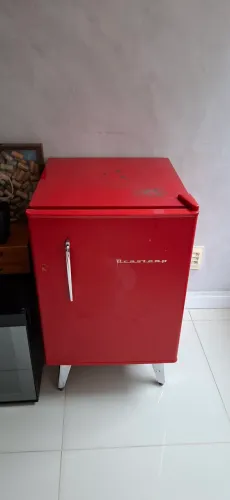 FRIGOBAR RETRO BRASTEMP VERMELHO