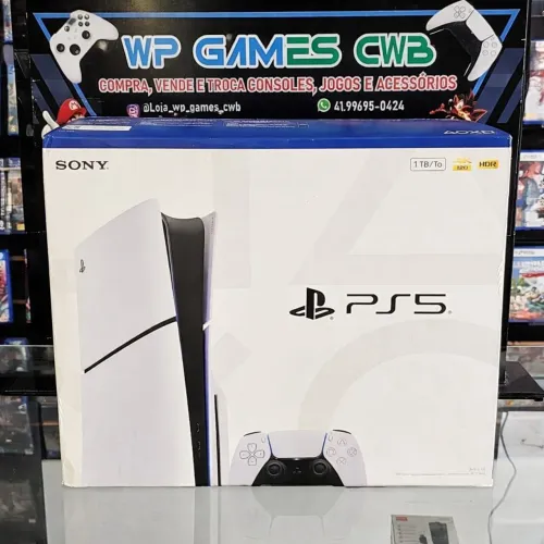 Playstation 5 slim disk novo com garantia