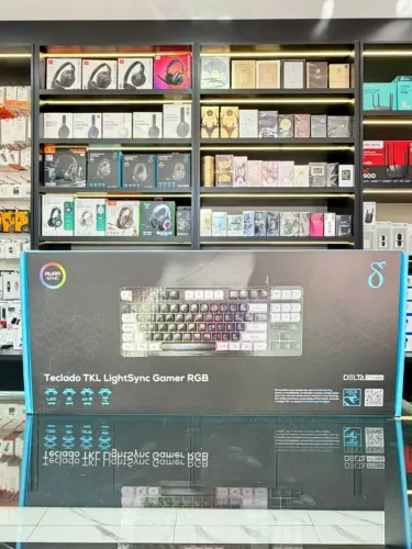 Teclado Gamer Semi Mecanico RGB Delta DELTA-VT088 LED USB (Novo)
