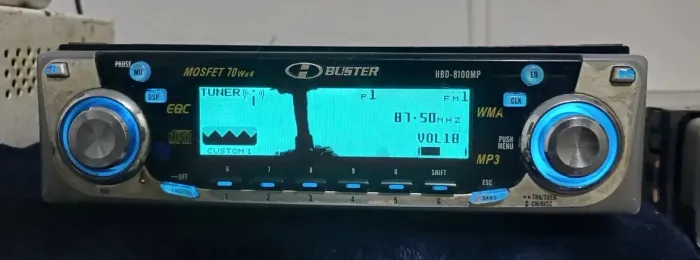 VENDO SOM H-BUSTER HBD-8100 COM GRÁFICOS - RARIDADE