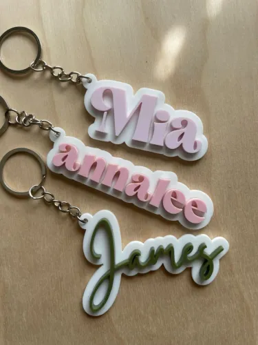 Chaveiro personalizado 3d ou Mdf