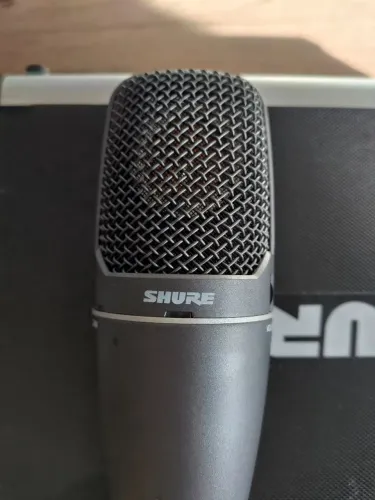 Microfone condensador shure pg 42 usb
