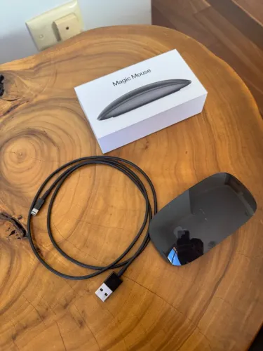 Apple Magic Mouse 2 A1647 cinza espacial