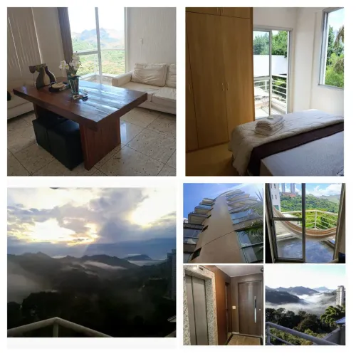 Vendo ou alugo apartamento mobiliado 2q 2 vgs elevador Vila da Serra Vale do Sereno
