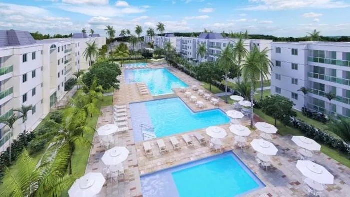 Apartamento no Palm Village com 65m² - Mobiliado