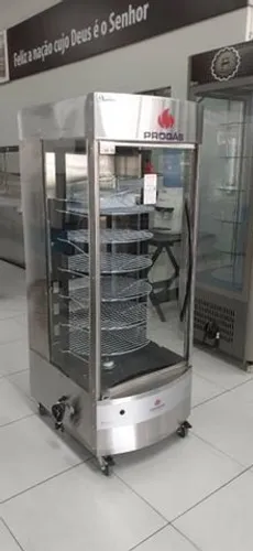 Forno Industrial Giratório a gás 90Kg marca Progás