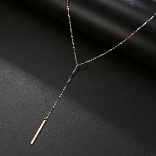 Colar de Aço Inoxidável Feminino