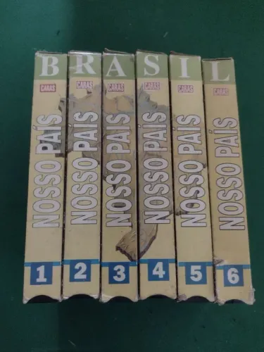 Lote VHS Nosso pais