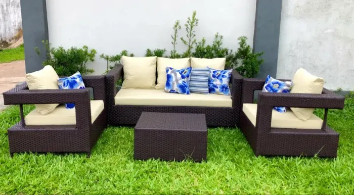 Conjunto de sofá em fibra, Mega Oferta!!!