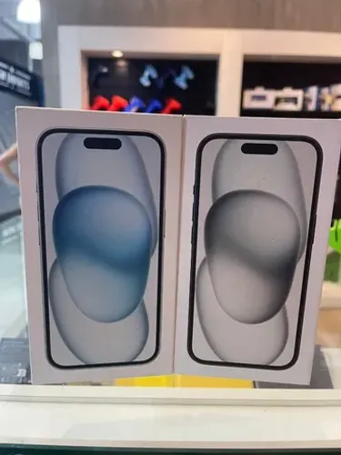 Iphone 15 de 128 Novo lacrado Preto Azul